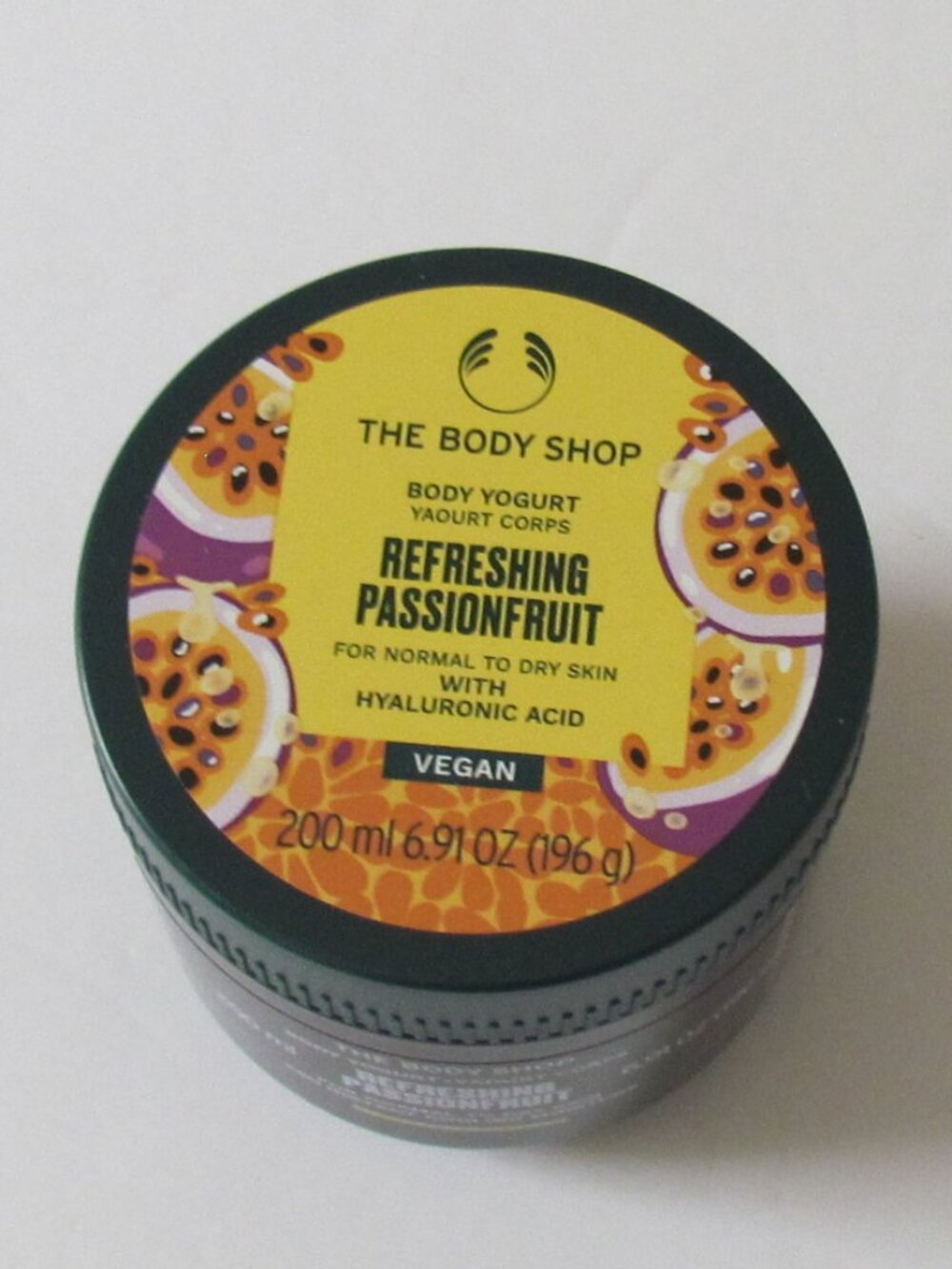 The Body Shop Refreshing Passionfruit Vegan Body Yogurt Limited Edition NEW